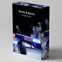 Sirens & Horns Sound Effects Pack