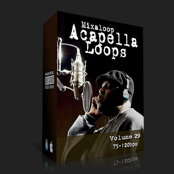 Acapella Loop Pack 29 (75-120bpm)