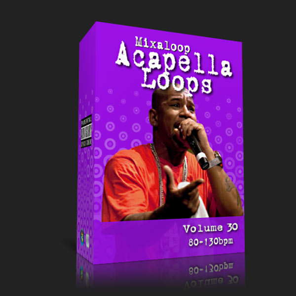 Acapella Loop Pack 30 (80-130bpm)