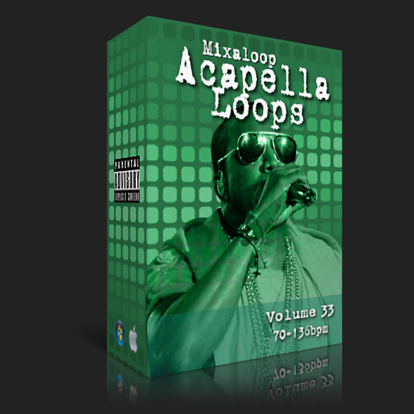 Acapella Loop Pack 33 (70-136bpm)