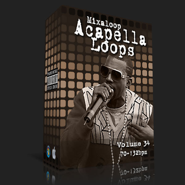 Acapella Loop Pack 34 (70-132bpm)