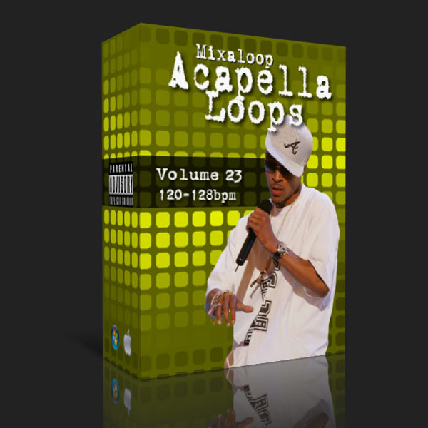 Acapella Loop Pack 23 (120-128bpm)