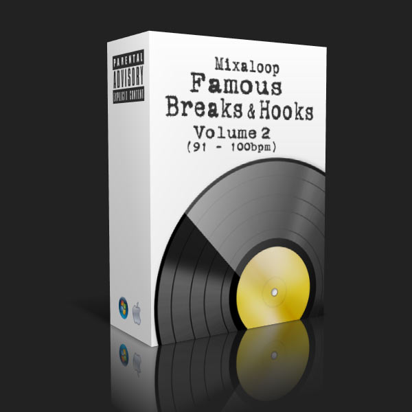 Famous Breaks and Hooks Loop Pack 2 (91-100bpm)