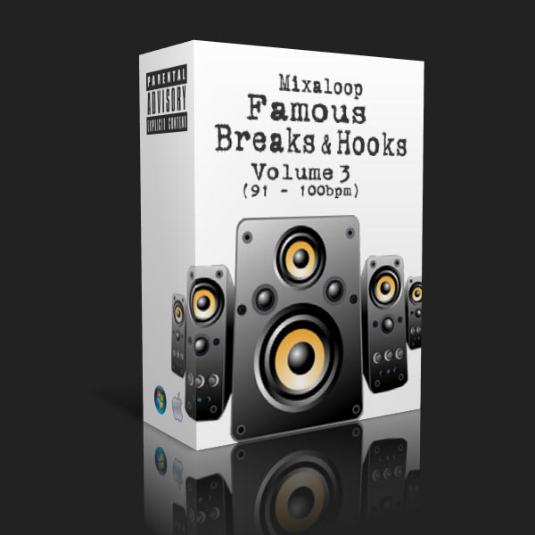 Famous Breaks and Hooks Loop Pack 3 (91-100bpm)