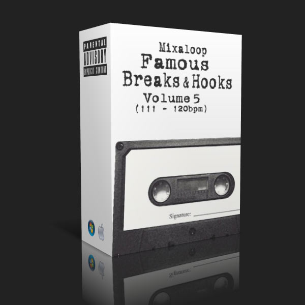 Famous Breaks and Hooks Loop Pack 5 (111-120bpm)