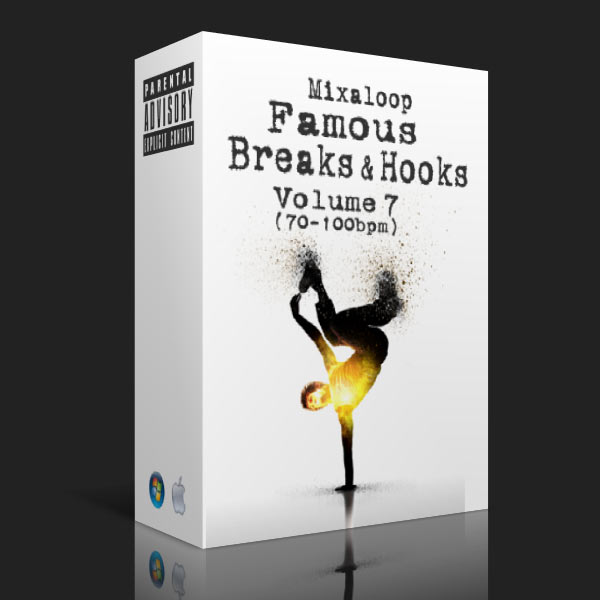 Famous Breaks and Hooks Loop Pack 7 (70-100bpm)